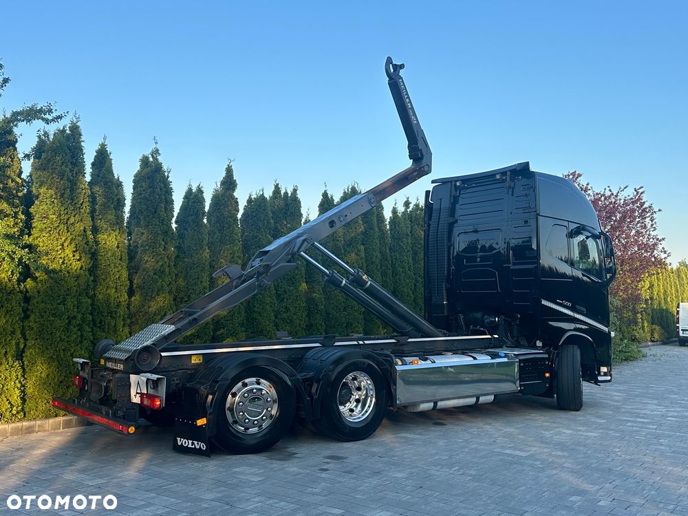 Volvo / FH 500 / 6X2 / HAKOWIEC / MEILLER -KIPPER 21-67/ Oś-SKRĘTNA-PODNOSZONA / - 11
