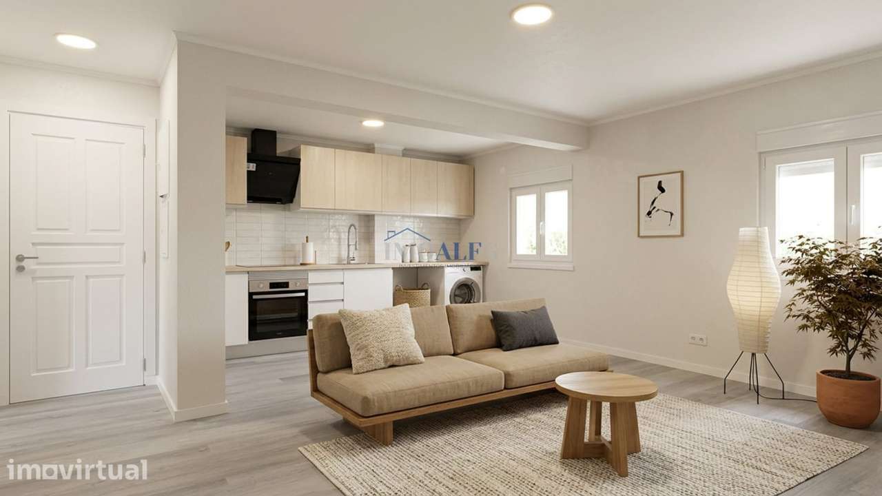Apartamento T3 remodelado Laranjeiro, junto a transportes - Grande imagem: 4/28