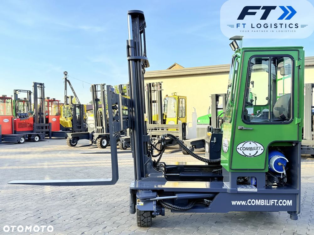 Combilift WÓZEK CZTEROKIERUNKOWY - WIELOKIERUNKOWY | COMBILIFT C4000 | GAS | DUPLEX 4100 MM | SZEROKI POZYCJONER WIDEŁ | NOWE OPONY | OGRZEWANIE | PO SERWISIE | STAN IDEALNY - 17