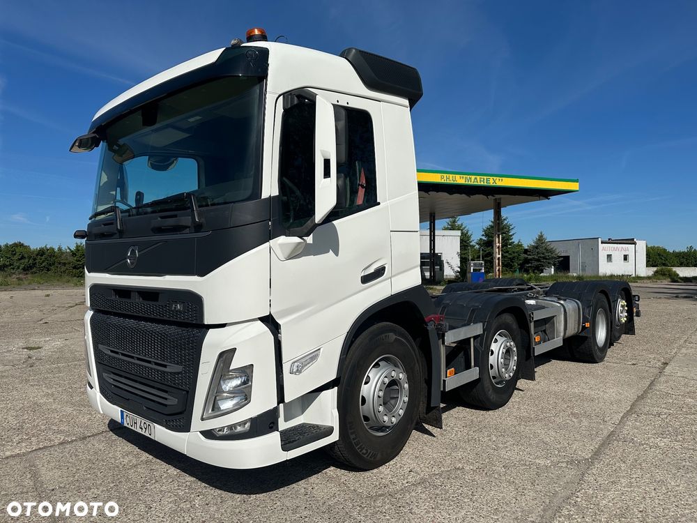 Volvo FM 500  8X2. PODWOZIE POD ZABUUDOWE  ASENIZACYJNY LAWETA - 3