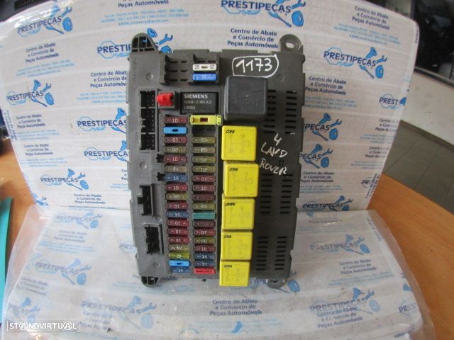 Caixa Fusiveis V23081C1061X3 LAND ROVER FREELANDER 2000 2.0DI 4X4 95CV 5P PRETO SIEMENS - 1
