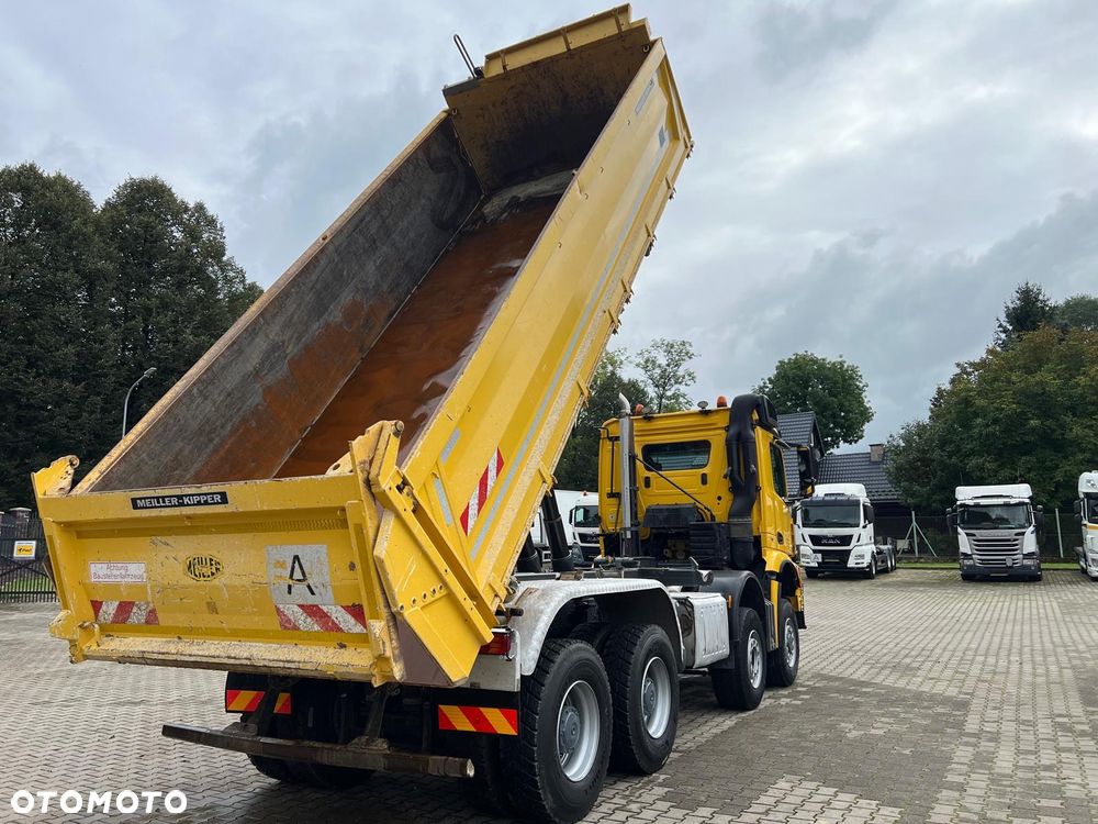 Mercedes-Benz 4145 AROCS wywrotka 8x6, 3-str. MEILLER, BORDMATIC, 215 t.km., 34 t.DMC - 8