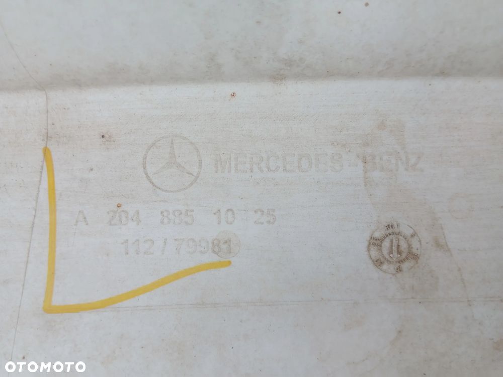 MERCEDES C-KLASA C KLASA 204 W204 SEDAN 2007-2010 ZDERZAK TYLNY TYŁ CHROM LISTWA NIKIEL LISTEWKA - 11