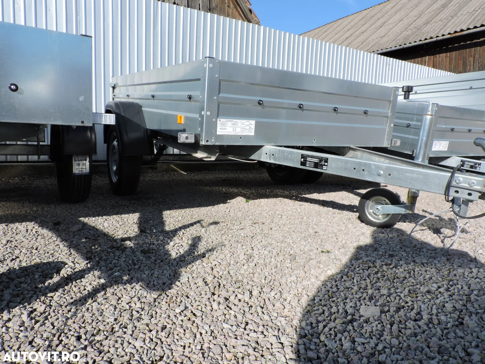 Trailer Europe ALFA -1,2 AXE ,Arc de foi,Al,750-3500kg - 7