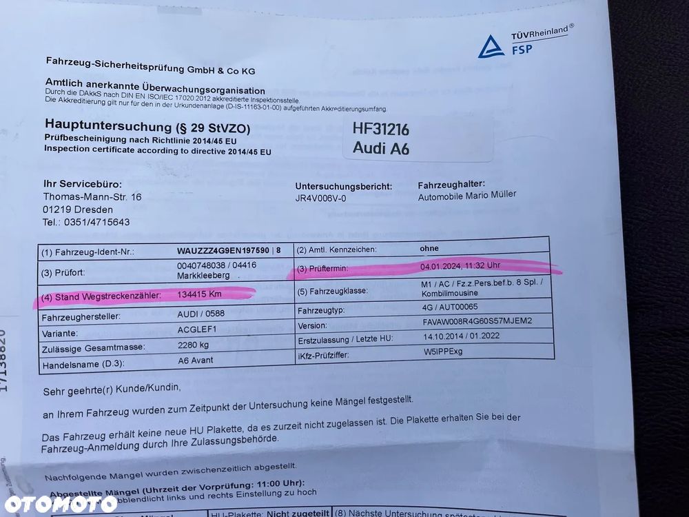 Audi A6 Avant 2.0 TDI DPF multitronic sport selection - 35