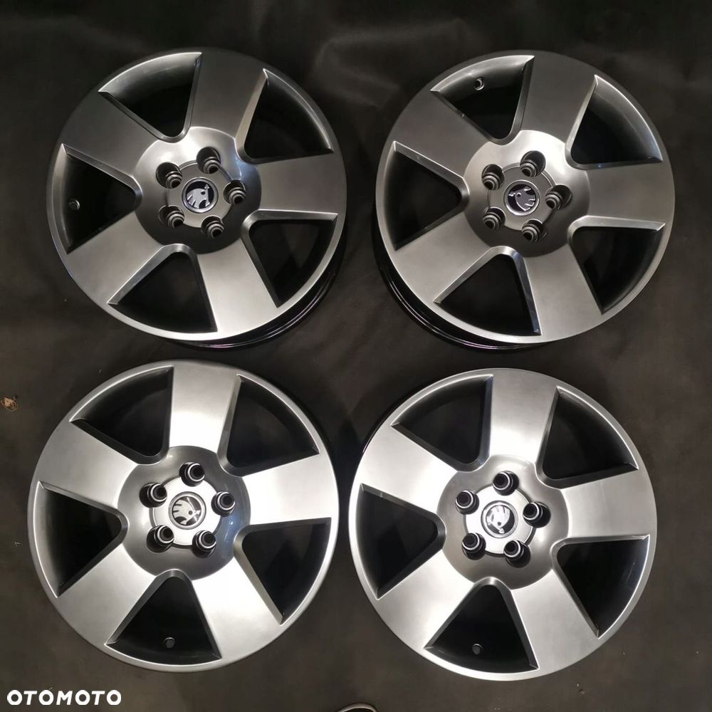 FELGI SKODA SUPERB VW 7J 17 ET37 5x112 3U0601025E - 5
