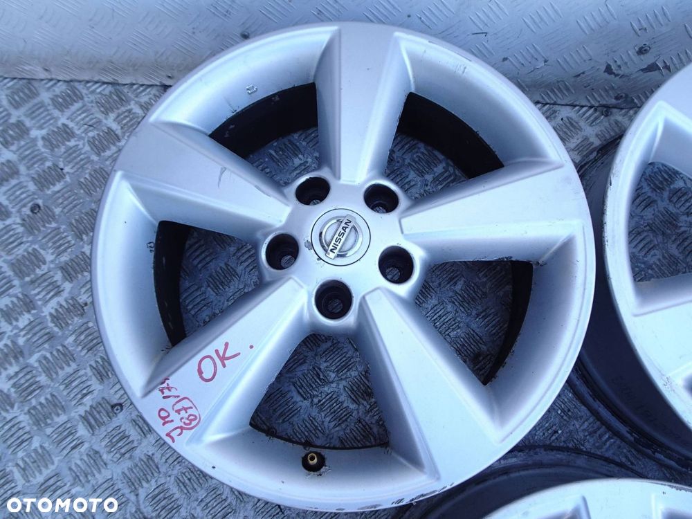 alufelgi kpl. nissan qashqai j10 17" 5x114.3 et 40 - 11