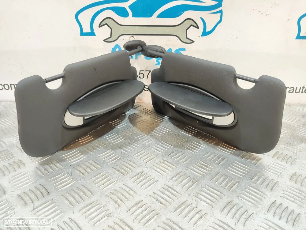 Palas de sol pretas originais Mini R56 - 6