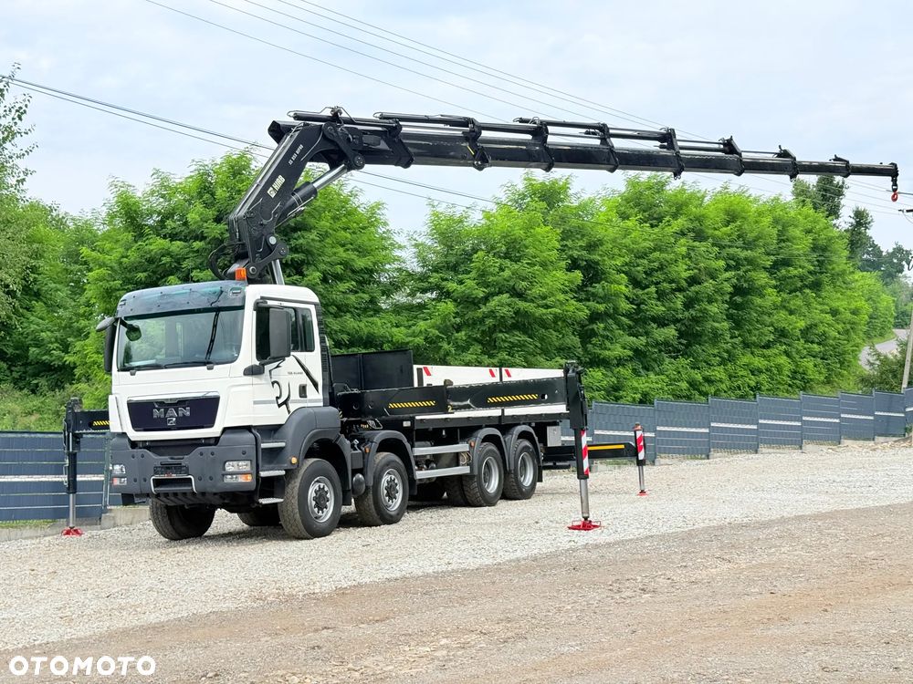 MAN * MAN 41.440 TGS * 8x6 * HDS Kran Hiab 855 E-8 HIPRO * 20 M * Energetyka * Sprowadzony * - 1