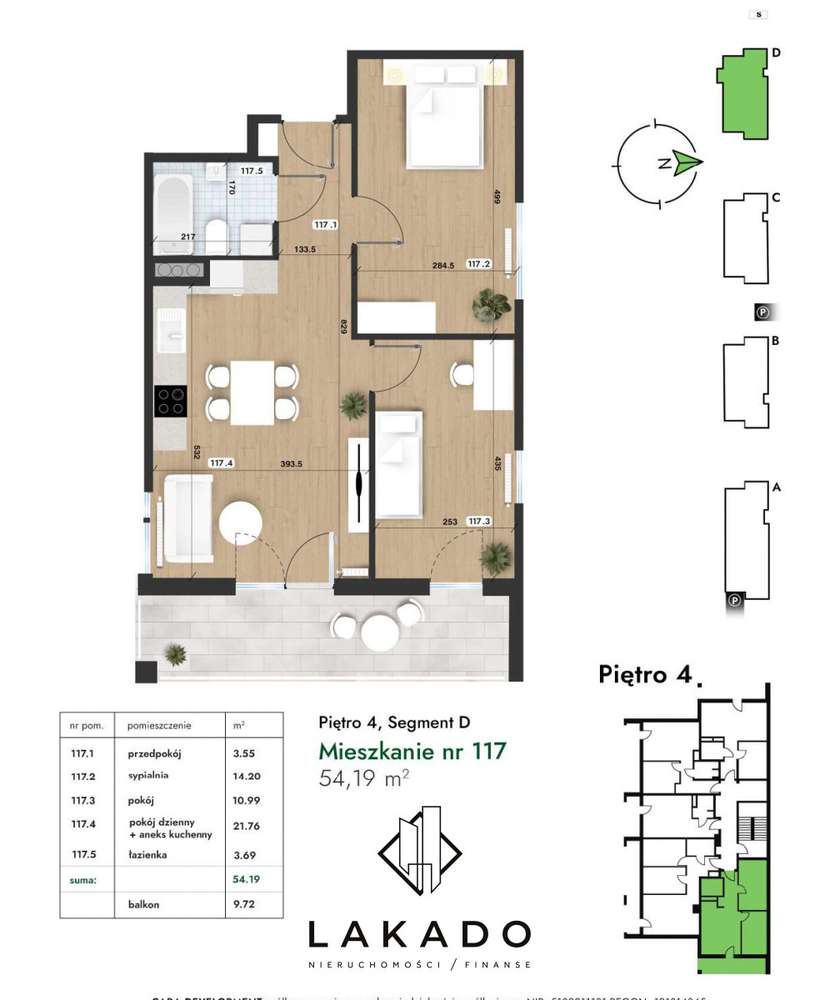 3 pokoje 49m2 - Gotowe - Słomczyńskiego Widoki