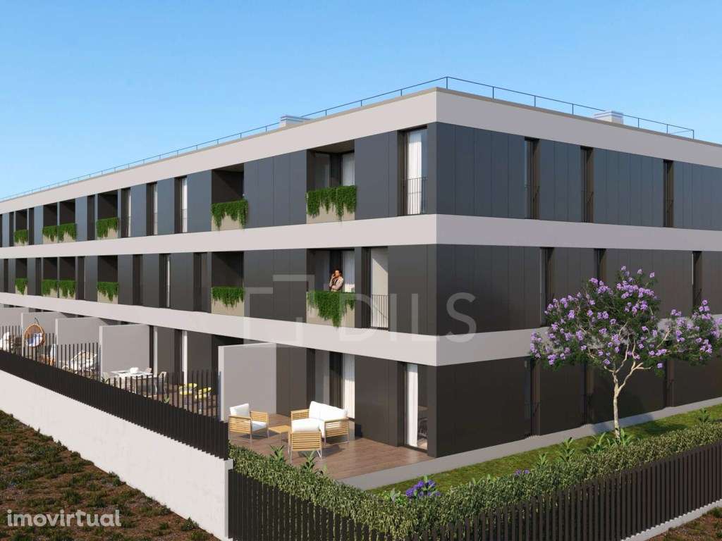 Apartamento T2 com terraço e jardim, em Matosinhos - Grande imagem: 3/20