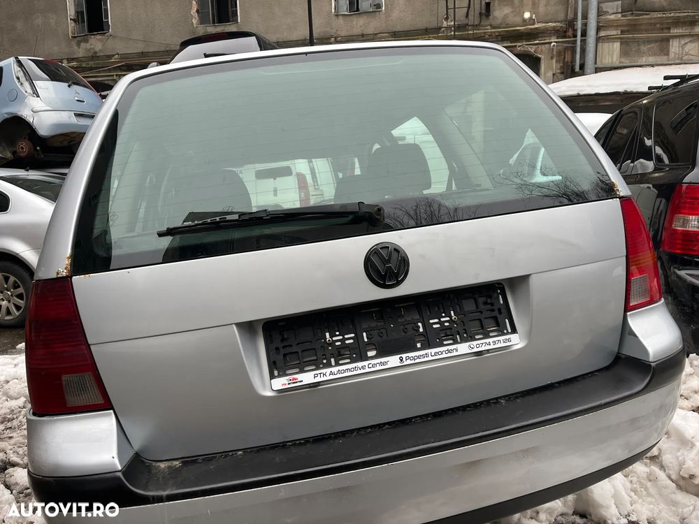 Haion spate portbagaj VW Volkswagen Golf 4 break gri argintiu(cu rugina) - 9