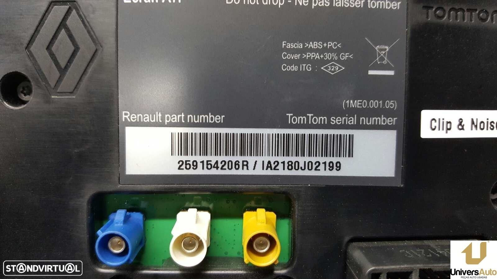 SISTEMA NAVEGAÇÃO GPS RENAULT KOLEOS DYNAMIQUE - 6