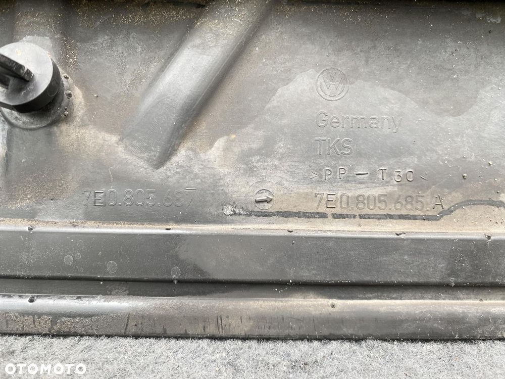 VW TRANSPORTER T5 MULTIVAN 03- OSŁONA POD SILNIK DOLNA jak nowa ORYGINALNA - 7