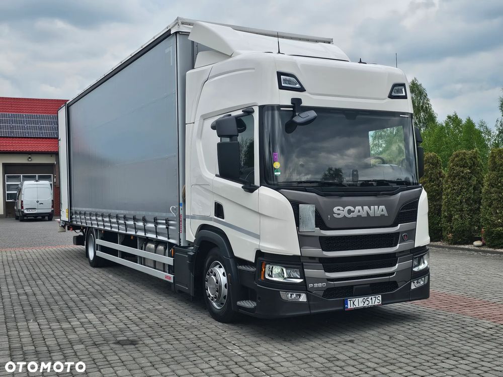 Scania P280 4X2 FIRANKA 9.0m 22 europalety+WINDA DHOLLANDIA! - 8
