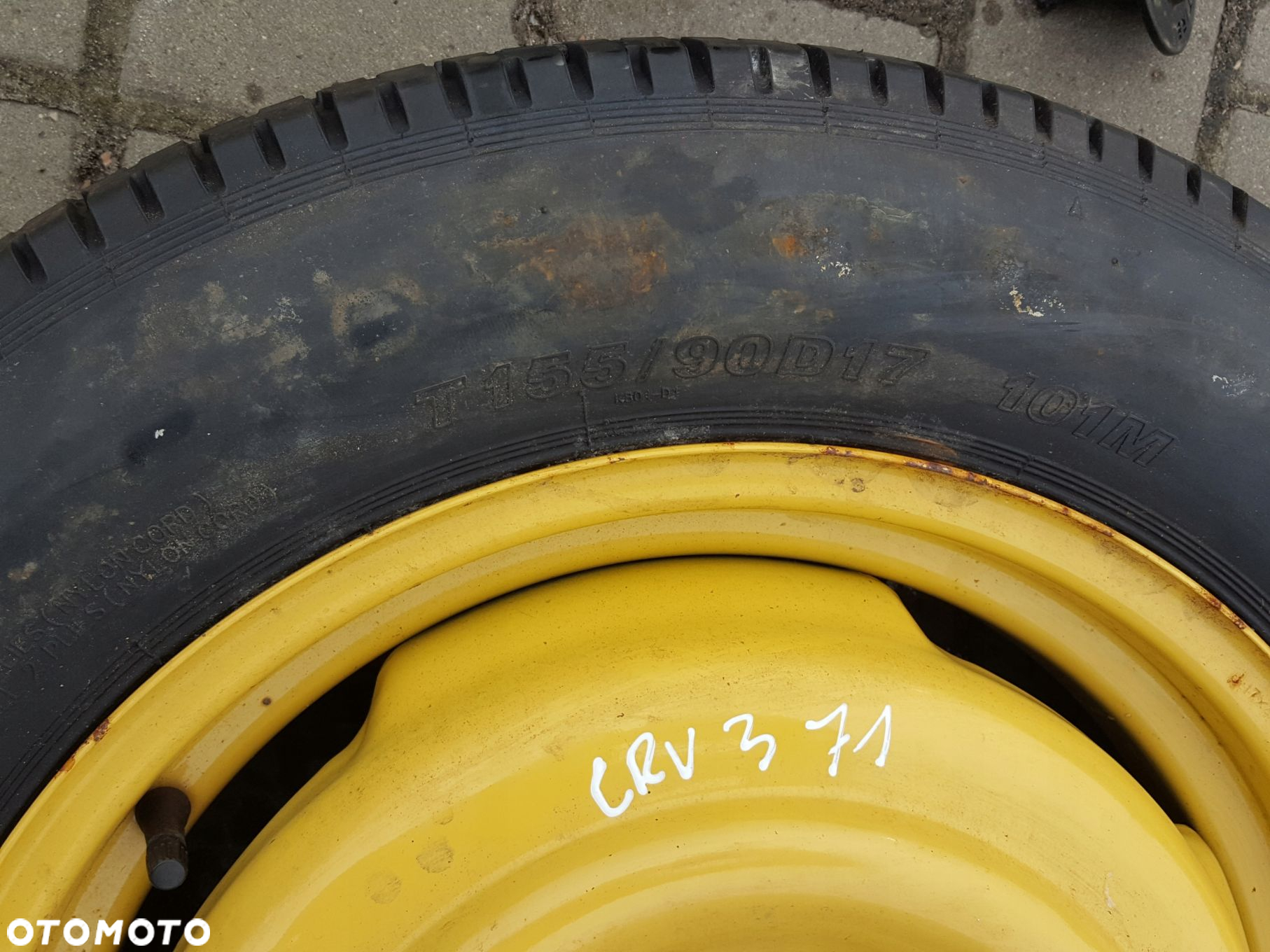 HONDA CR-V 3 III 06-12r KOŁO DOJAZDOWE 17 LEWAREK - 4