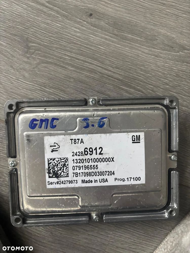 GMC 3.6 sterownik silnika T87A 2428.6912 - 2