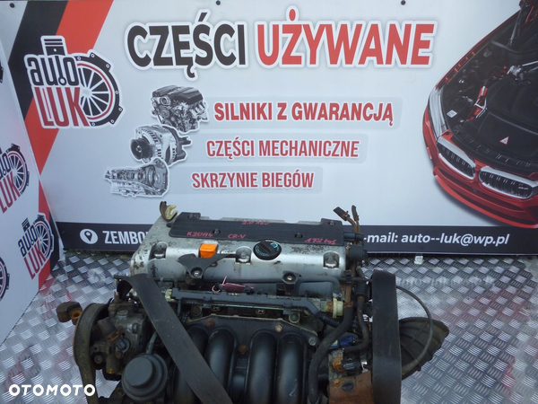 SILNIK HONDA CR-V 2.0 16V K20A4 172 TYS