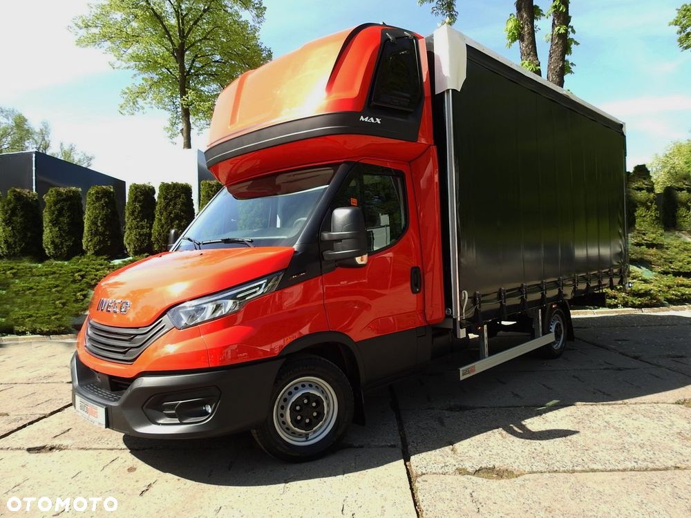 Iveco DAILY NOWY 35S18 CONNECT PLANDEKA 10 PALET WEBASTO KLIMATYZACJA TEMPOMAT NAWIGACJA LEDY ASO  180KM - 21