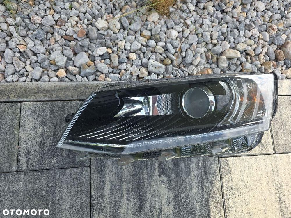 SKODA OCTAVIA 3 III 5E1 Lampa lewa przód Bi-Xenon Dynamic Led 5E1941015B - 6