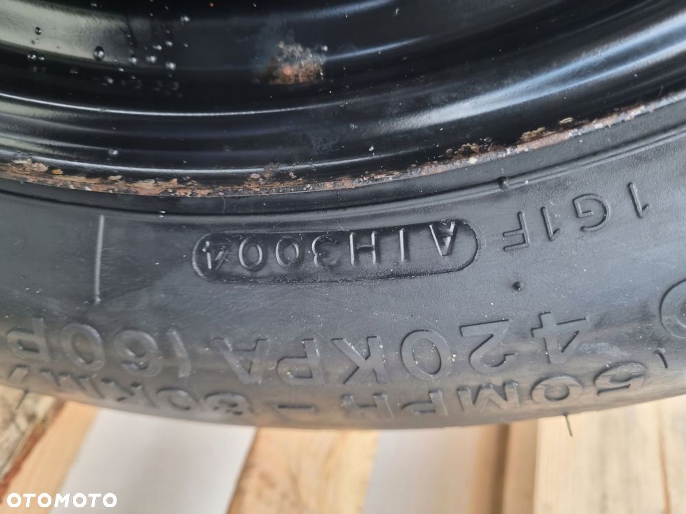 KOŁO ZAPASOWE 125/85 R16 DOJAZDOWE Ford C-Max Focus Mk2 II _ 5x108 1S71MH - 5
