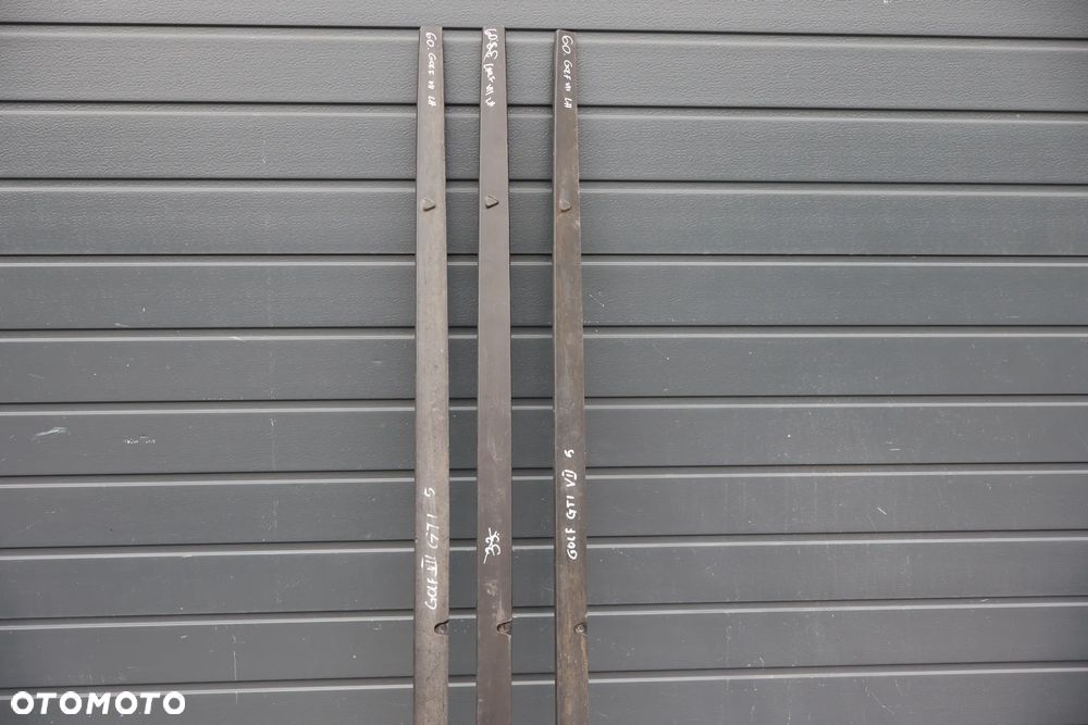 LISTWA NAKŁADKA PROGOWA PRÓG PRAWA LEWA VW GOLF VII 7 GTI 5G6853860B 5G6853859B 2012 - 24