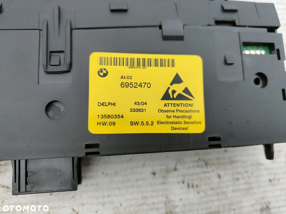 BMW E60 E61 Panel DTC Podgrzewania foteli 6952470 - 5
