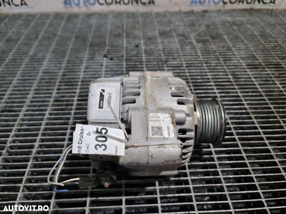 Alternator Toyota Land Cruiser J12 3.0 D - 4D 2002 - 2010 163CP 2982CC 1KD - FTV Euro4 ... - 1