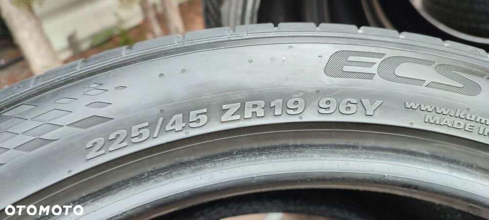 Opony Letnie Kumho Ecsta PS71 225/45/19 96Y XL Rant 2021r 4x6-7mm - 12