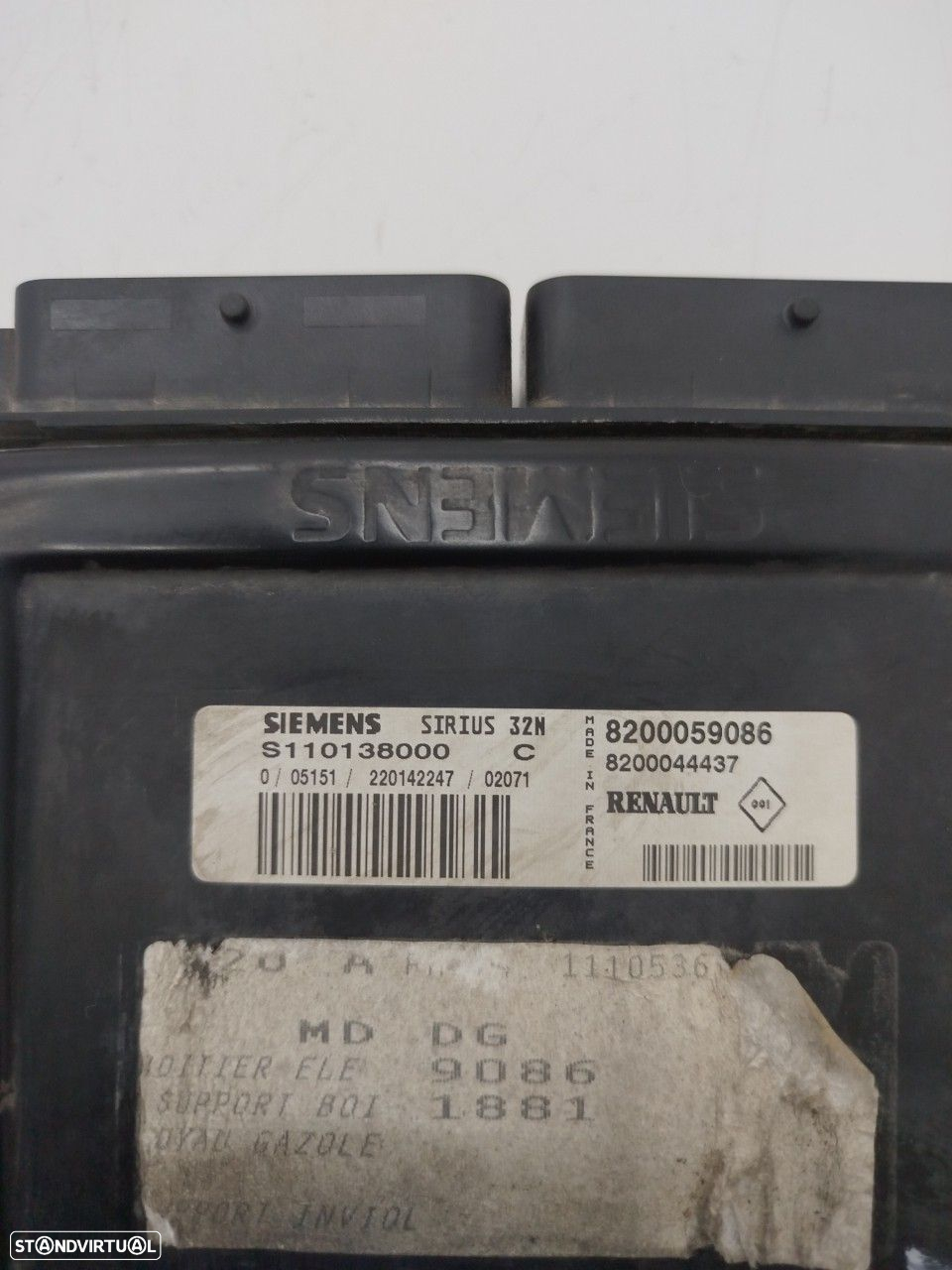 Centralina Do Motor Renault Megane Scenic (Ja0/1_) - 2