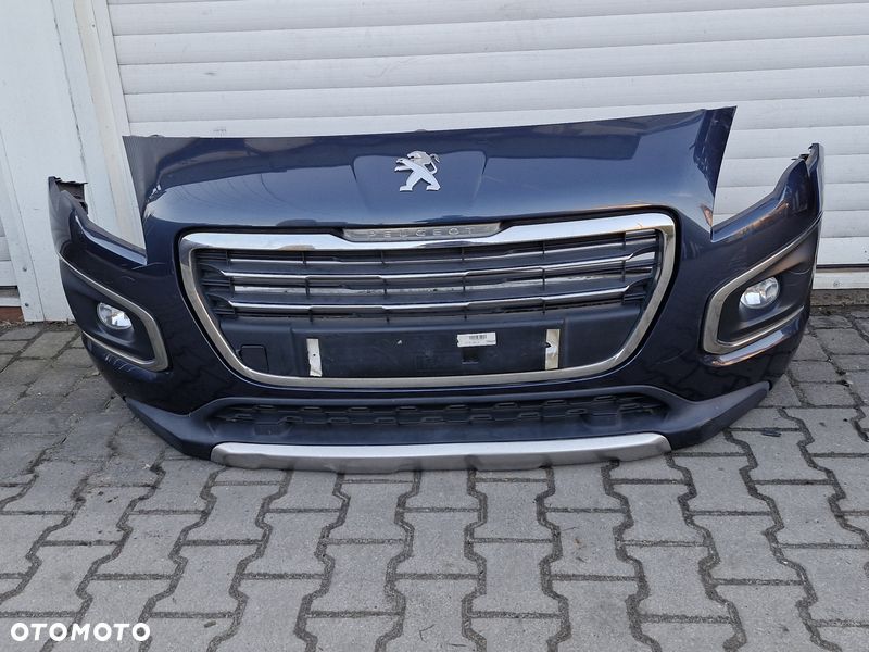 PEUGEOT 3008 I 1 LIFT ZDERZAK PRZÓD PRZEDNI - 1