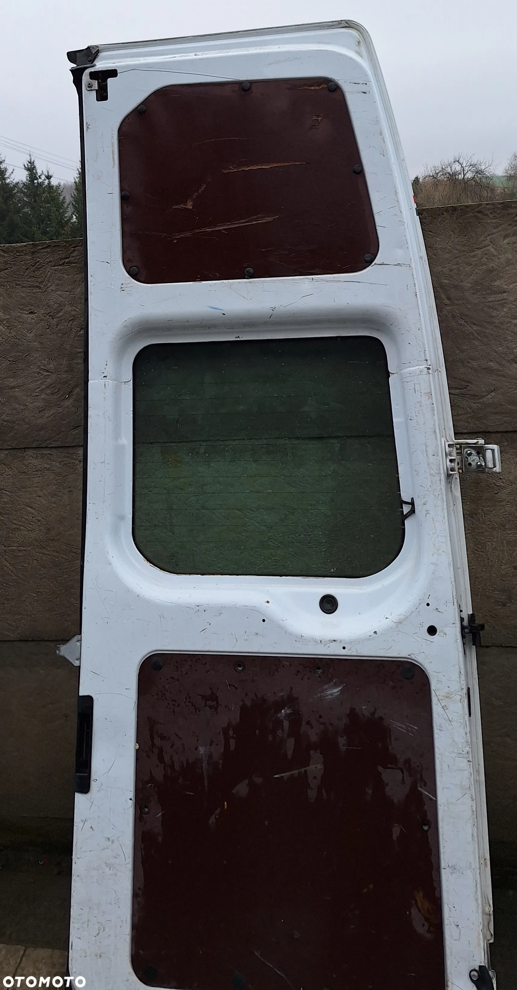 DRZWI LEWY TYŁ ,WYSOKIE-204cm Z SZYBĄ- FORD TRANSIT 06-13r - 7