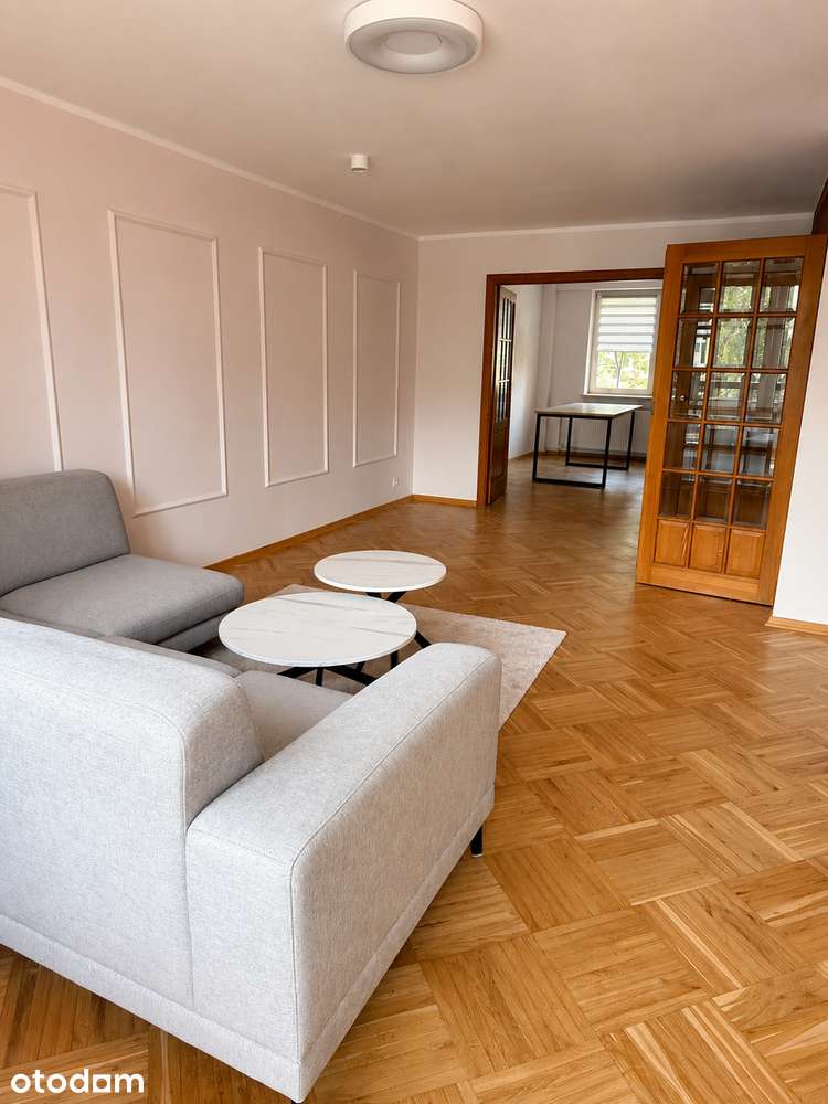 Pierwszy najem|87,3 m²|Saska Kępa| 200 m od Francuskiej| Bezpośrednio