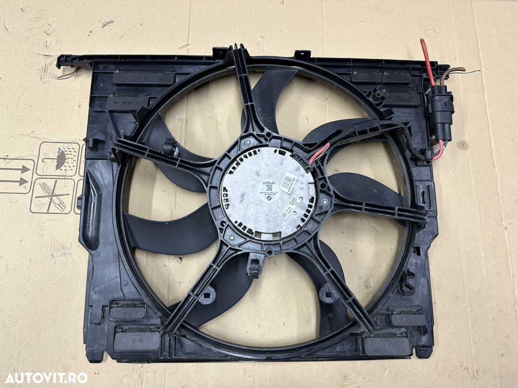 Ventilator, electroventilator radiatoare BMW seria 5 F10,F11 seria 7 F01,F02  an 2014-2016 cod 7594610 - 1