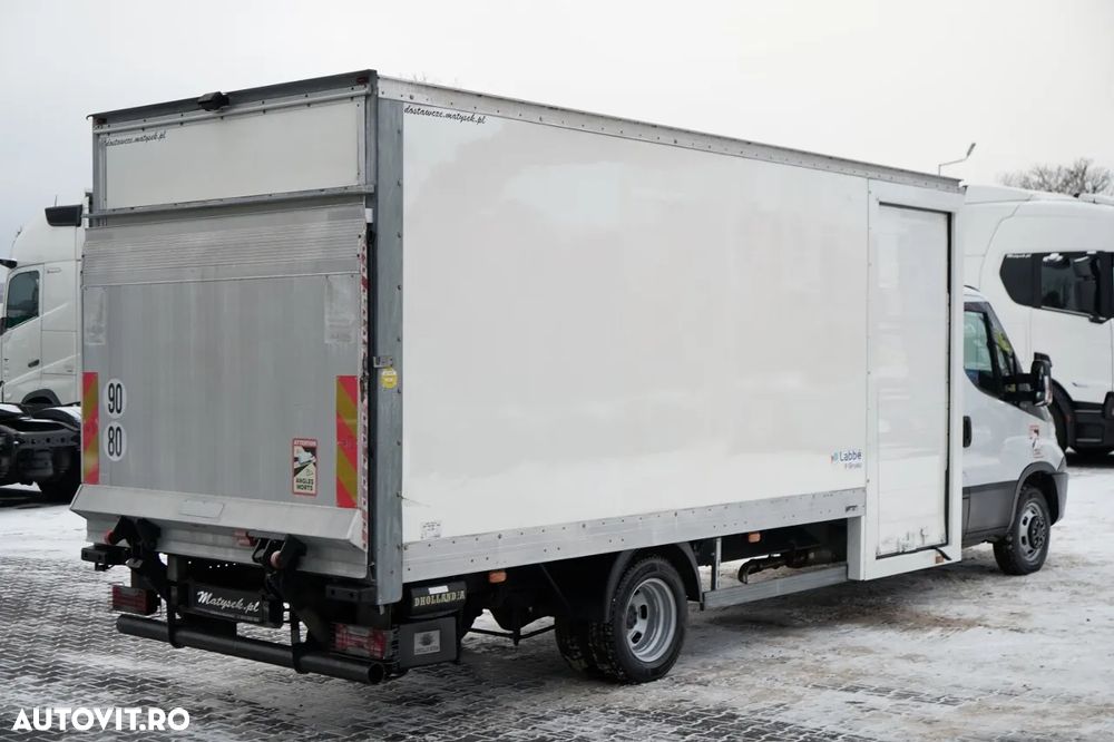 Iveco DAILY 50-180 / IZOTERMĂ / CONTAINER 5.5 M / LIFT DHOLLANDIA / OBLOANE LATERALĂ / HI-MATIC - 16