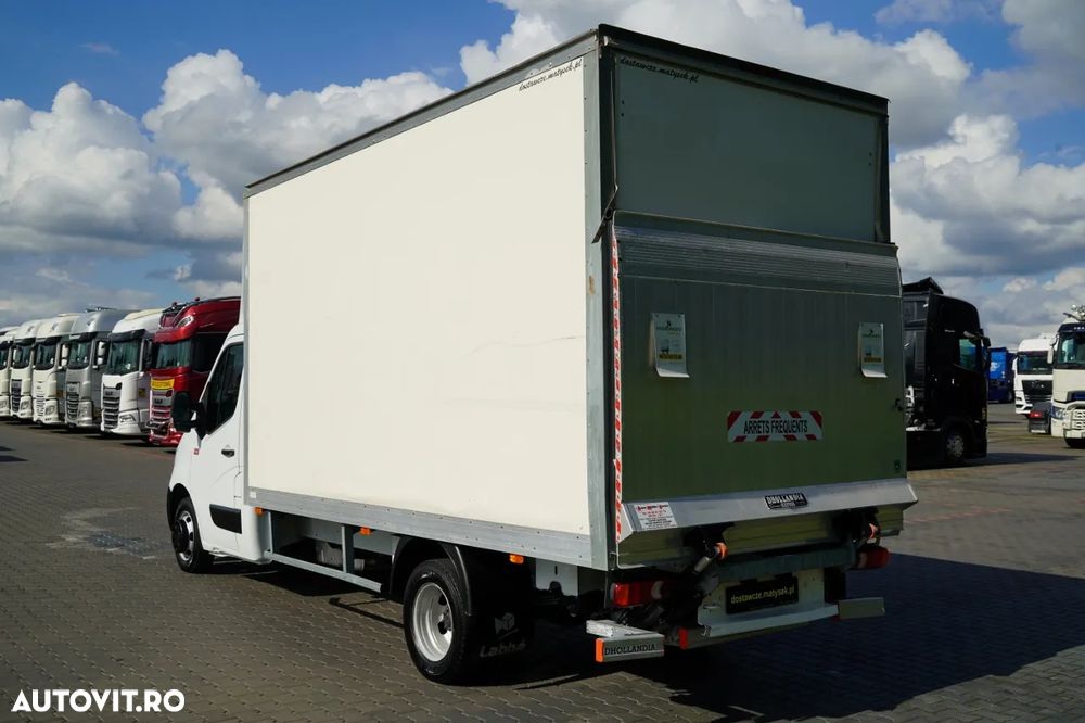 Renault MASTER 2.3 DCI 165 / 4.3 m CONTAINER / 750 KG DHOLLANDIA LIFT / TWIN / IMPORTAT - 7
