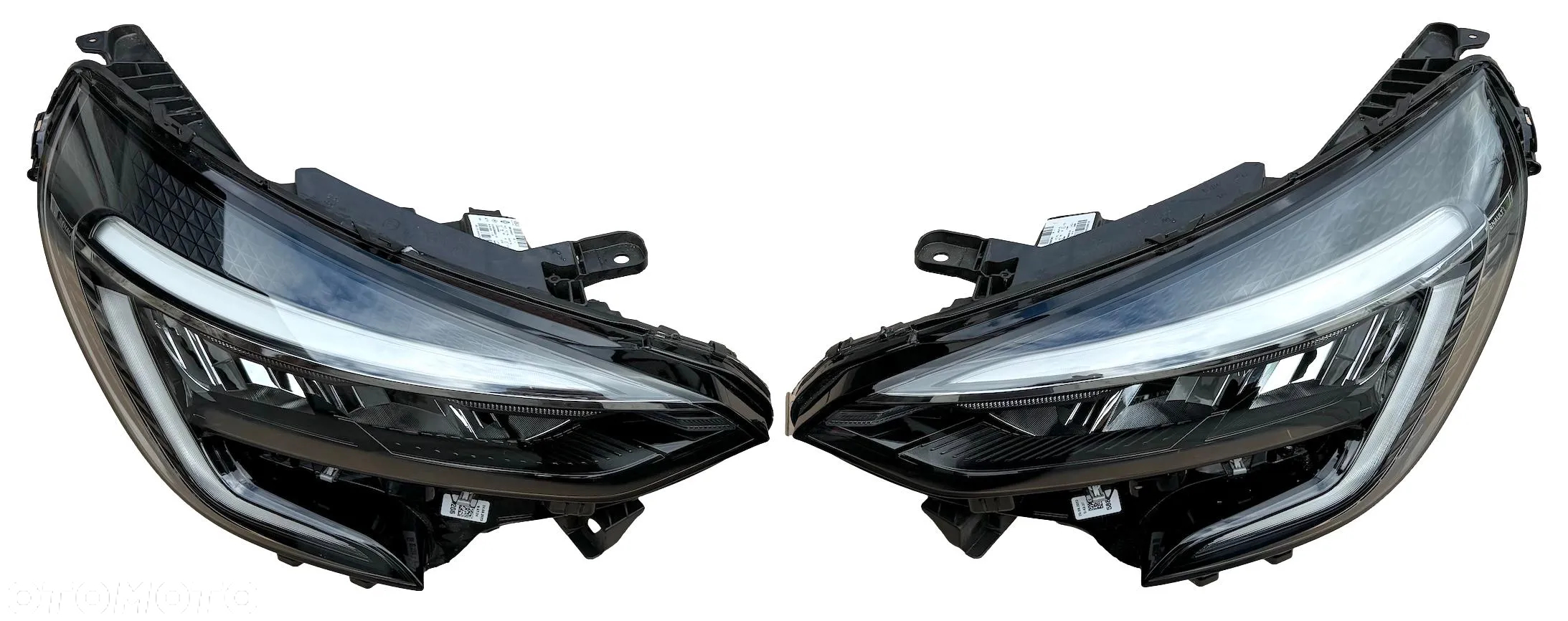 NOWE LAMPY Renault Clio V 5 2023 Lampa Lewa Prawa Przód Przednia Kompletna Komplet Lamp Przednich Full Led Pure Vision 260104922R 260607647R 260104922 260607647 - 8