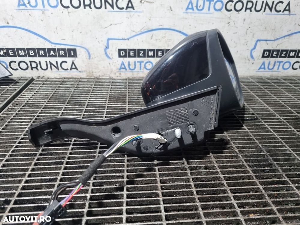 Oglinda dreapta Peugeot 2008 Facelift 2016 - 2019 4 Usi Perla Nera Schwarz KTV (1299) ... - 3