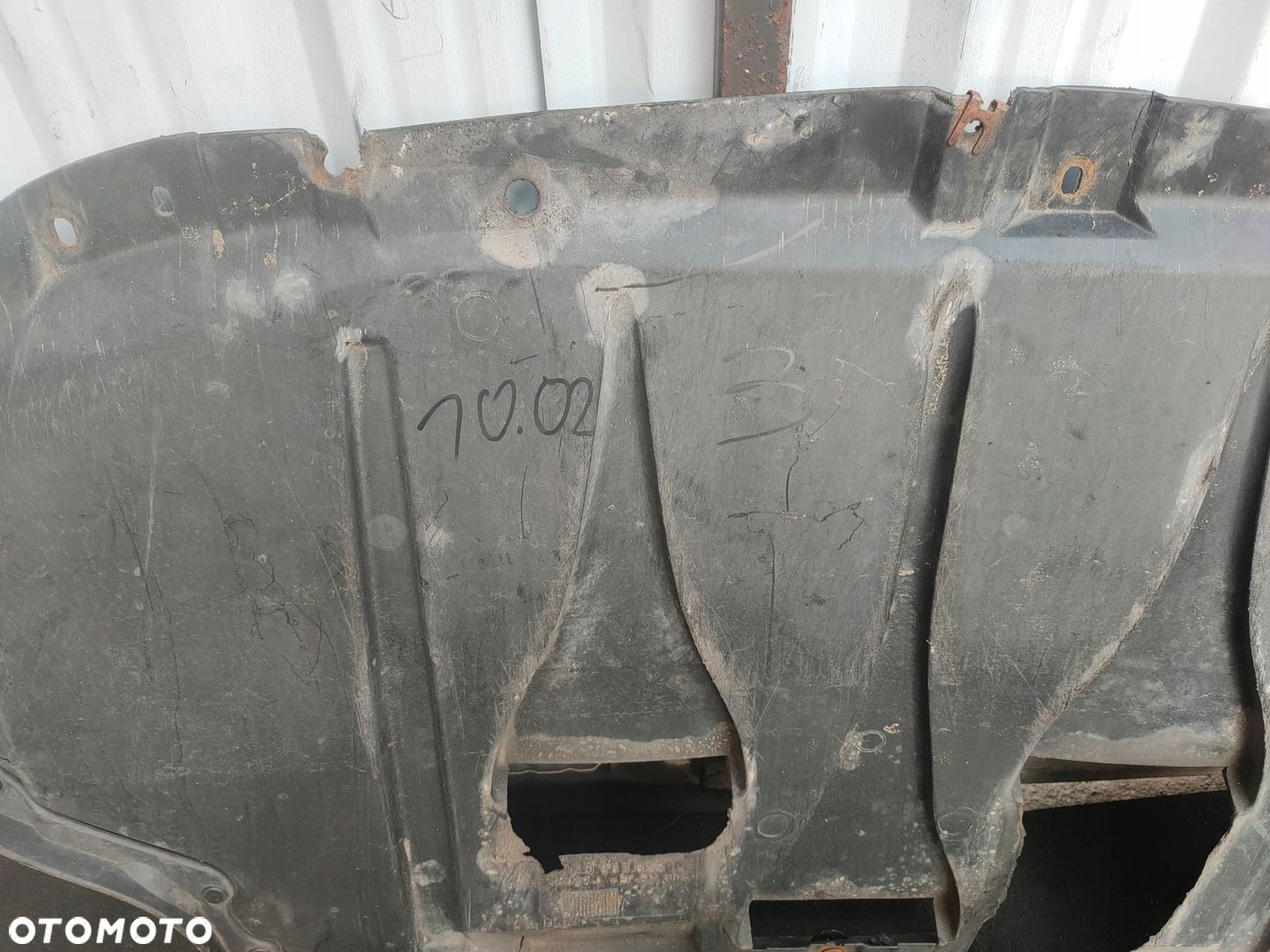 PŁYTA OSŁONA POD SILNIK SKRZYNIE AUDI A4 B6 B7 ORYGINAŁ 8E0863823 - 2