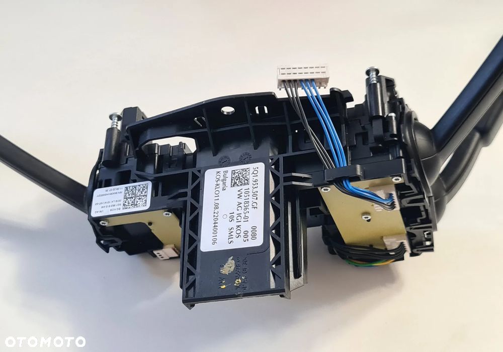 Przełącznik zespolony MANETKI SKODA OCTAVIA ENYAQ 5Q1953507GF 5Q1953513AM - 4