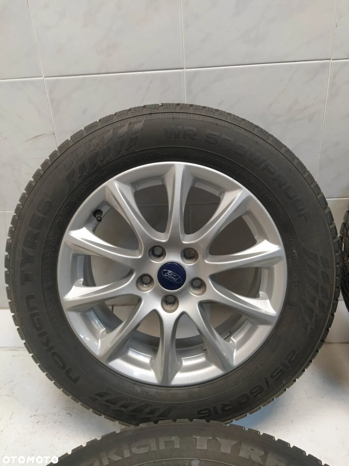FORD FOCUS 2 3 4 / C-MAX / MONDEO 3 4 5 / KUGA / S-MAX / GALAXY 6.5X16 ORYGINALNE FELGI ALUMINIOWE R16 ET50 5x108 OPONY 215/60 KOŁA - 8