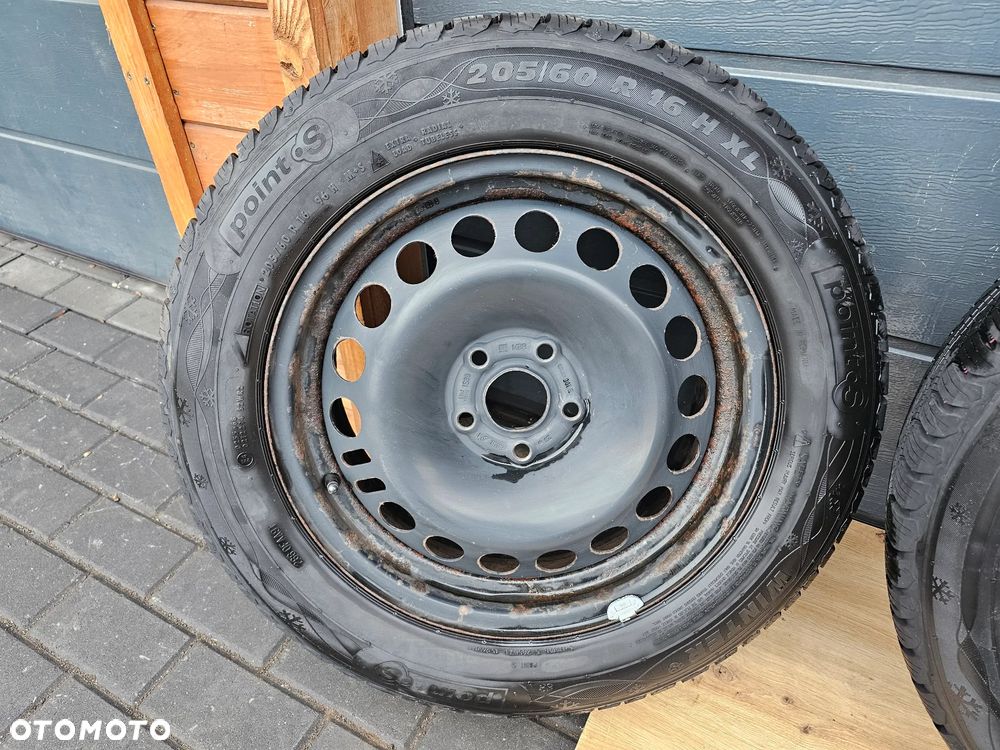 FELGI KOŁA STALOWE OPONY ZIMOWE OPEL OPEL ASTRA J K MOKKA 5X105 16 CALI 205/60/16 ET39 - 2