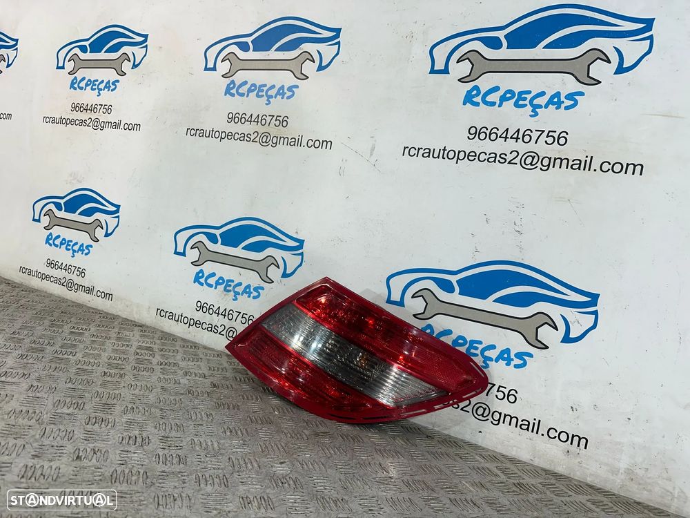 .Farolins Tras Traseiros Esquerdo Direito Originais Mercedes Benz Classe C W204 Sedan 2048203064R 2048202964L 2006 - 2014 - 8