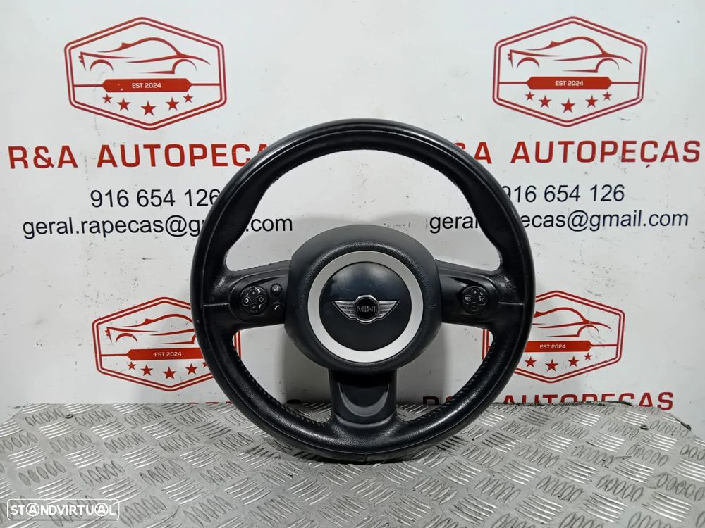 Volante Completo Multifunções Airbag Mini Cooper One D S R55 R56 R57 Original - 1