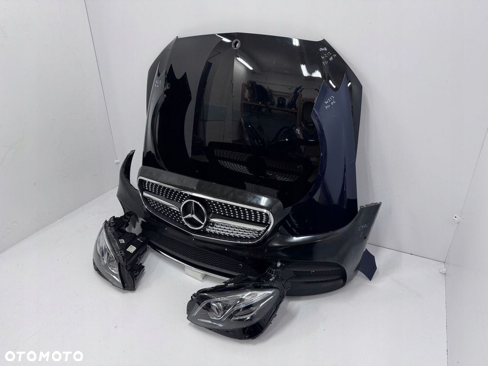 PRZÓD MERCEDES E KLASA AMG W213 A213 MASKA ZDERZAK BŁOTNIKI LAMPY - 3