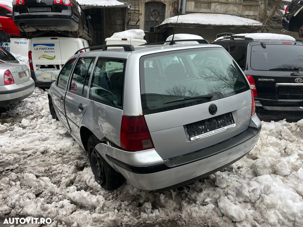 Haion spate portbagaj VW Volkswagen Golf 4 break gri argintiu(cu rugina) - 12