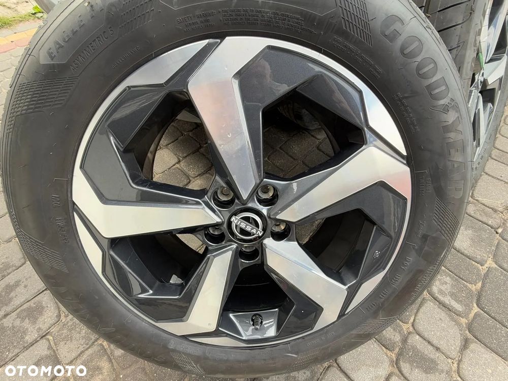 Qashqai J-12 koła aluminiowe 18" opony letnie !!! - 2