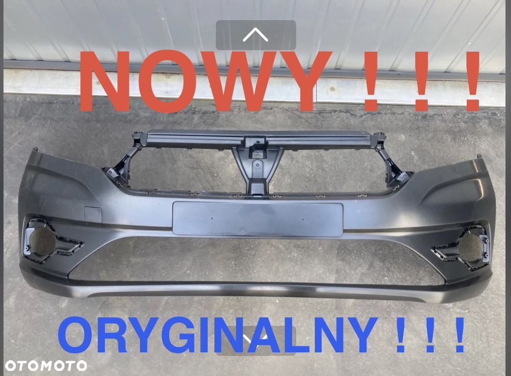 DACIA LOGAN 3 III SANDERO 3 III NOWY ! ORYGINALNY !  ZDERZAK PRZEDNI  PRZÓD poszycie zderzaka przedniego  620228531R  620223104R - 1