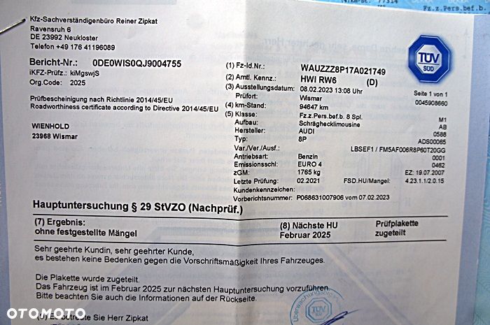 Audi A3 3-drzwiowe 1.6 Ambiente - 22
