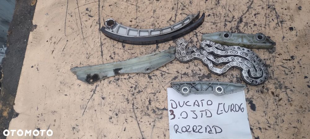 FIAT DUCATO 3,0 hpi JTD IVECO rozrząd łańcuch ślizgi - 1